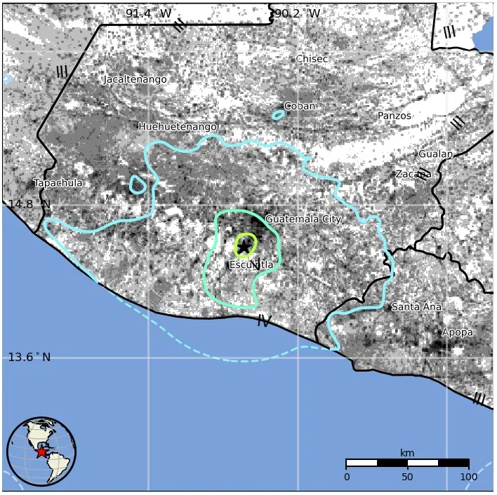 guatemala earthquakes july 8 2025 usgs epe